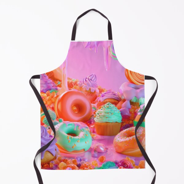 Item preview, Candyland Birthday Dessert Desine with Donuts Cupcakes and Sweets designed and sold by Zabolotna_Art.