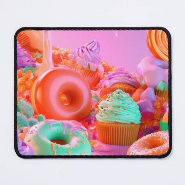 Item preview, Candyland Birthday Dessert Desine with Donuts Cupcakes and Sweets designed and sold by Zabolotna_Art.