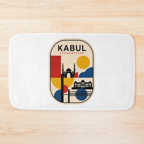 Item preview, Kabul Afghanistan Minimalist Geometric Landmark Silhouette designed and sold by k3rstman1.