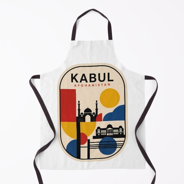 Item preview, Kabul Afghanistan Minimalist Geometric Landmark Silhouette designed and sold by k3rstman1.