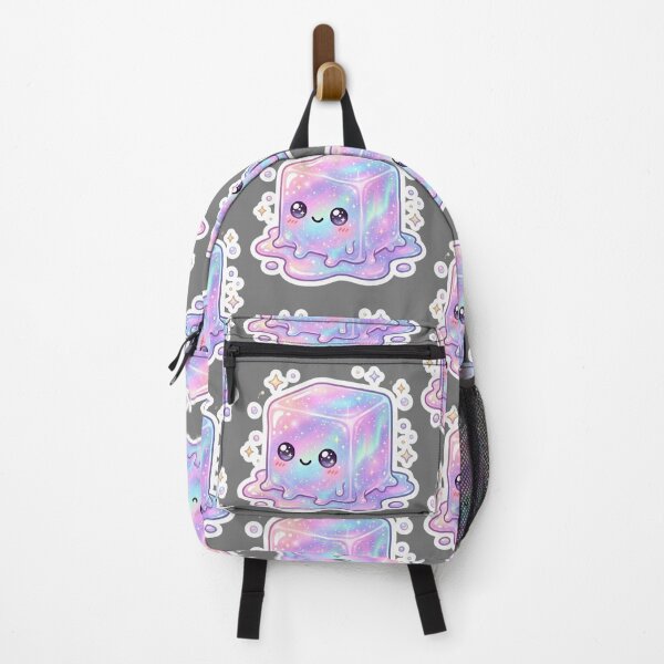 Item preview, Needoh Kawaii Galaxy Jelly Cube Sticker | Cute Pastel Cosmic Slime | Sparkly Rainbow Cube Aesthetic designed and sold by Bhaskar Digital Art.