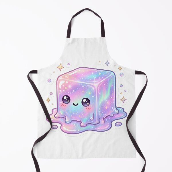 Item preview, Needoh Kawaii Galaxy Jelly Cube Sticker | Cute Pastel Cosmic Slime | Sparkly Rainbow Cube Aesthetic designed and sold by Bhaskar Digital Art.