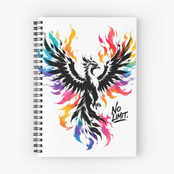 Item preview, Phoenix Street Art Stencil T-Shirt | Color Flame Graffiti Bird | Urban Rebirth Design | Modern Pop Art Phoenix designed and sold by PLUSHIWORLDtm.