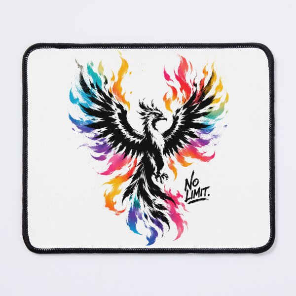 Item preview, Phoenix Street Art Stencil T-Shirt | Color Flame Graffiti Bird | Urban Rebirth Design | Modern Pop Art Phoenix designed and sold by PLUSHIWORLDtm.