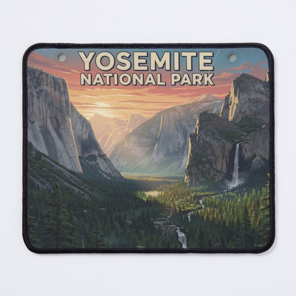 Item preview, Yosemite National Park Nature Inspired Design designed and sold by The Souvenir Dept..