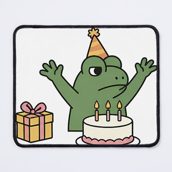 Item preview, Birthday Frog designed and sold by FrogNormal.