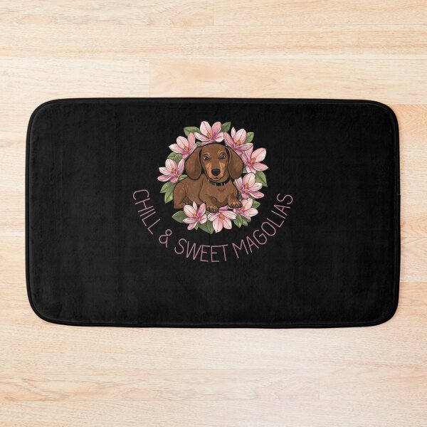 Item preview, Chill & Sweet Mangolias Funny Dachshund Gifts  designed and sold by Domel9674.