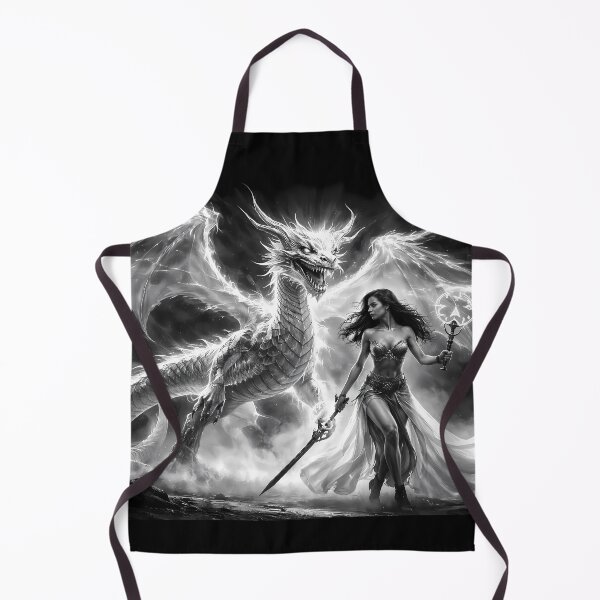 Item preview, Warrior and Dragon in Epic Battle designed and sold by cuprum.