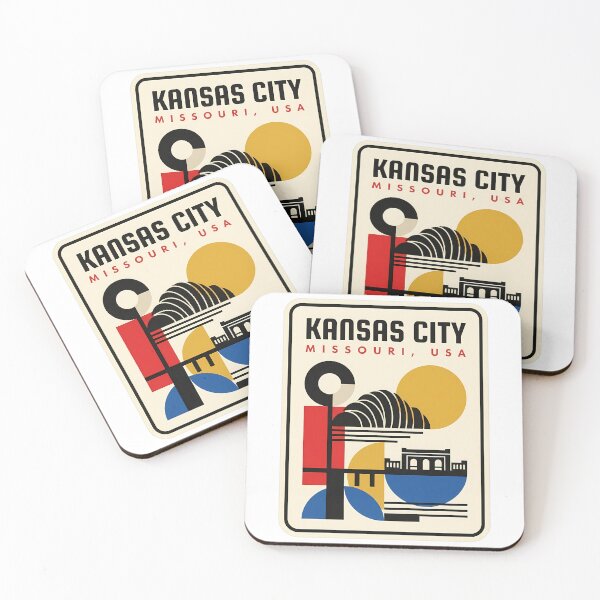 Item preview, Mid Century Modern Kansas City Missouri Cityscape designed and sold by k3rstman1.
