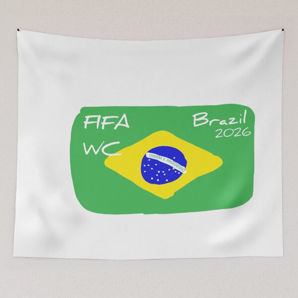 Item preview, Brazil FIFA WC 2026 designed and sold by Simplty.