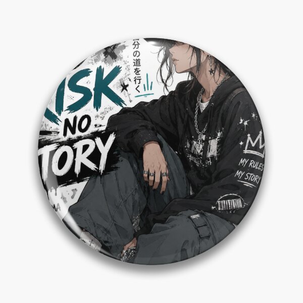 Item preview, No Risk No Story Streetwear Girl designed and sold by bhoomi2005b.