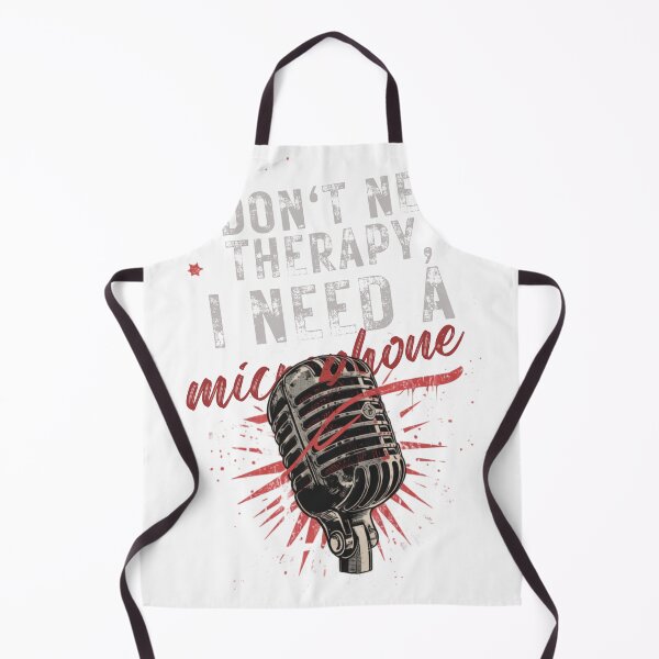 Item preview, I Don't Need Therapy I Need A Microphone Singer Shirt designed and sold by GVOPrints.