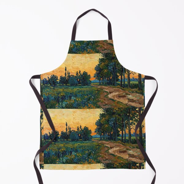 Item preview, Golden Sunset Path Through Trees designed and sold by artofuniverse.