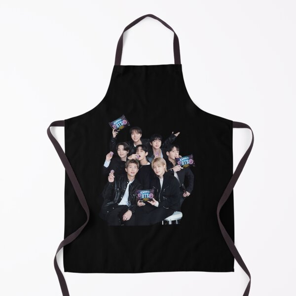 Item preview, BTS OT7 Group Photo - Elegant Black and Purple Concept designed and sold by moamaxshop.