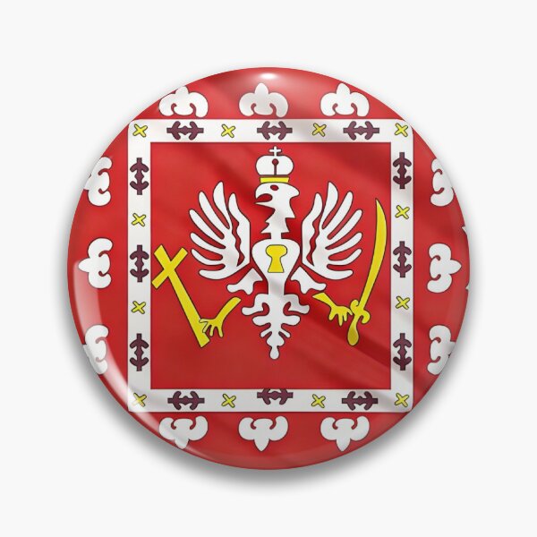 Item preview, The Polish Hussar Banner designed and sold by ✠Extra✠Ecclesiam✠Nulla✠Salus✠.