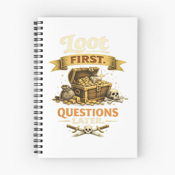 Item preview, loot first questions later designed and sold by PeterPunkt.