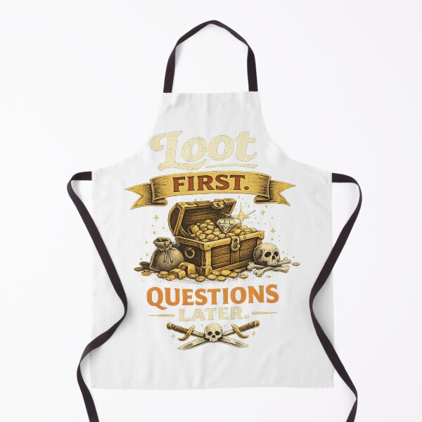 Item preview, loot first questions later designed and sold by PeterPunkt.