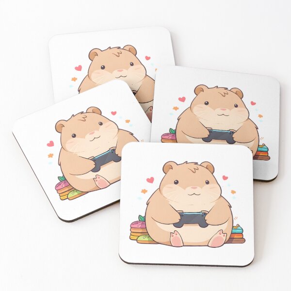 Item preview, Gamer Capybara — Cozy Gaming Capybara Sticker designed and sold by tommysworks.