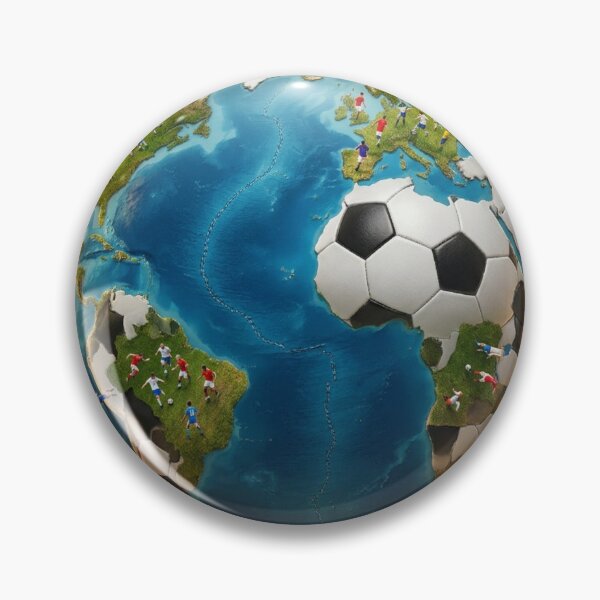 Item preview, Football Planet Earth designed and sold by ROCKSTARARUN.