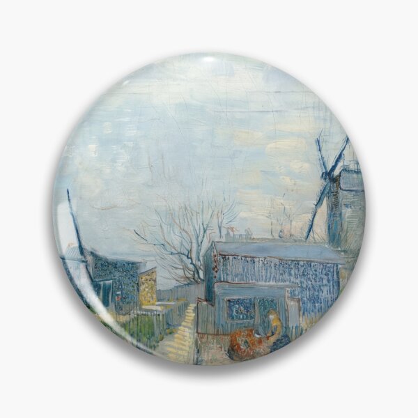 Item preview, Montmartre Windmills and Vegetable Gardens designed and sold by artofuniverse.
