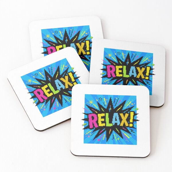Item preview, Relax Pixel Burst – Vibrant Comic Graphic Tee designed and sold by Artify24.