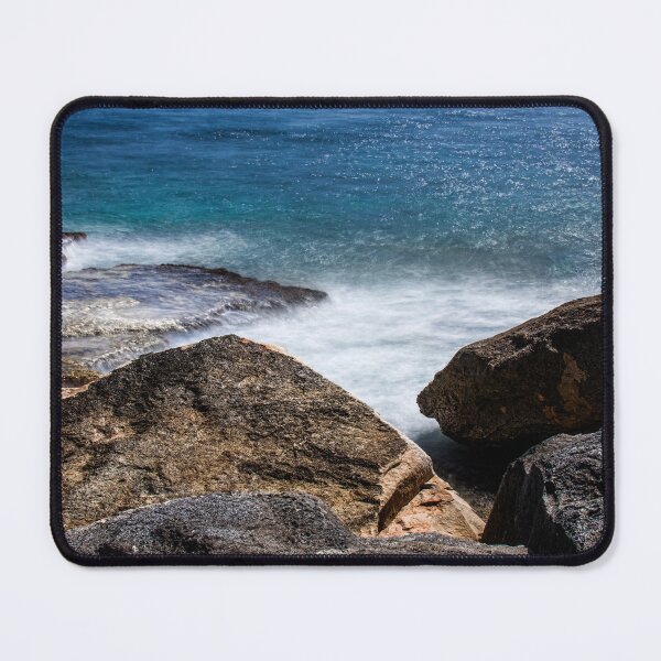 Item preview, Seascape in Malta – Tranquil Coastal Waters and Rocky Shoreline designed and sold by noport.