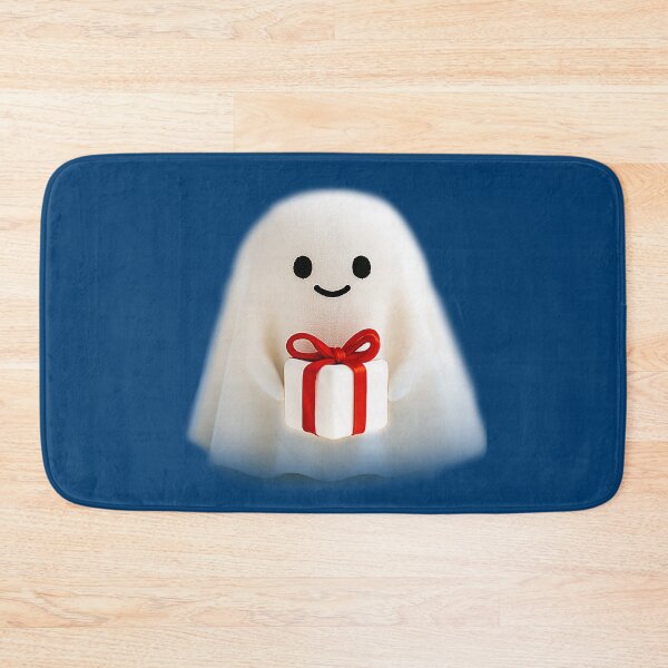 Item preview, Little ghost holding a gift box designed and sold by FluffyGallery.