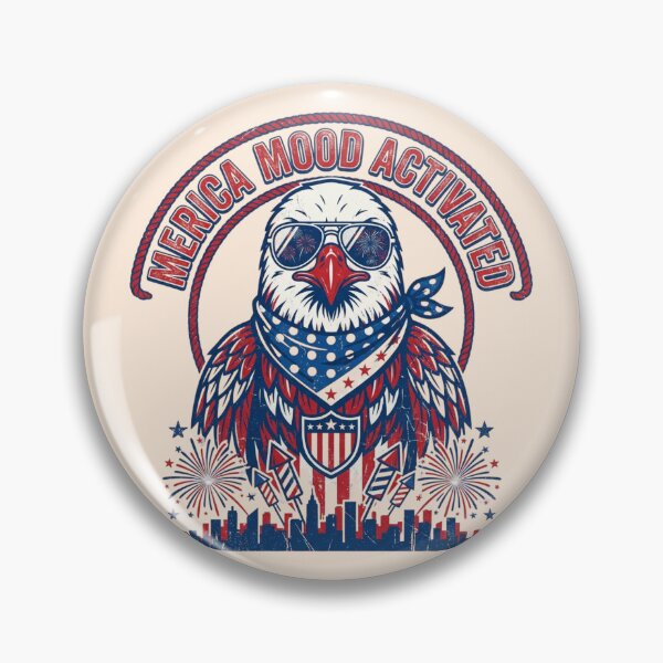 Item preview, Funny Bald Eagle Patriot Retro Fourth Of July USA Freedom Bird Vintage Design designed and sold by Im-Ara.