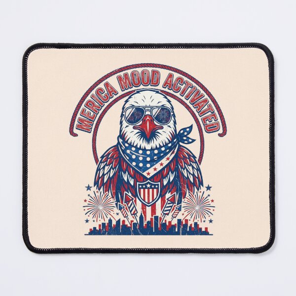 Item preview, Funny Bald Eagle Patriot Retro Fourth Of July USA Freedom Bird Vintage Design designed and sold by Im-Ara.