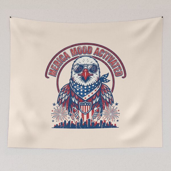 Item preview, Funny Bald Eagle Patriot Retro Fourth Of July USA Freedom Bird Vintage Design designed and sold by Im-Ara.