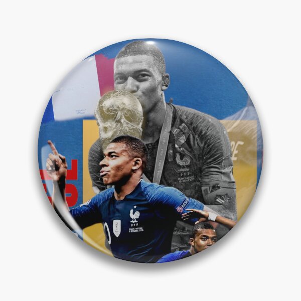 Item preview, Kylian Mbappe France National Team Football Art - Les Bleus Soccer Legend designed and sold by Af-RT10.
