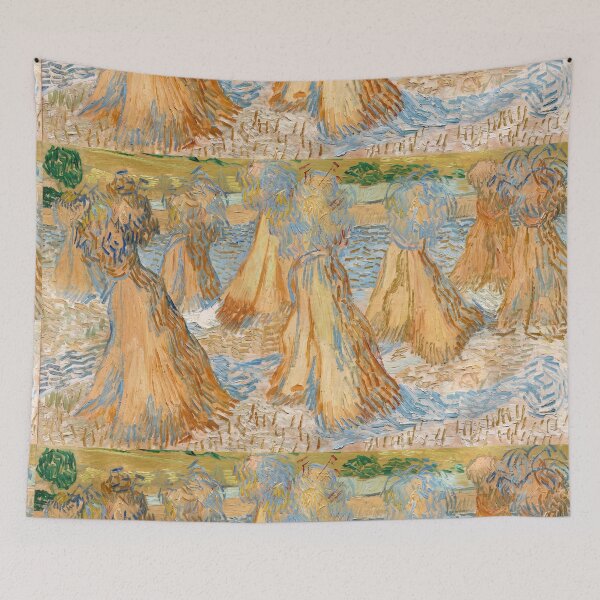 Item preview, Wheat Sheaves in Golden Harvest Field designed and sold by artofuniverse.