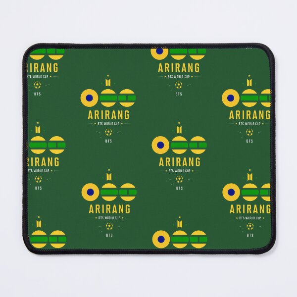 Item preview, BTS World Cup Arirang Gold and Green Graphic designed and sold by moamaxshop.