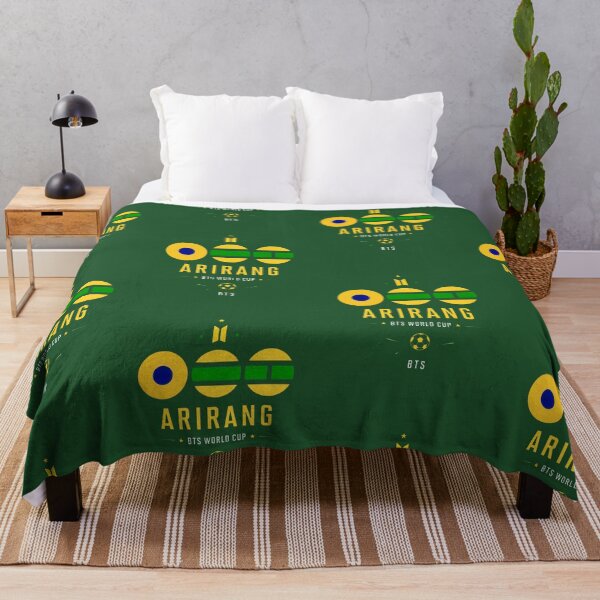 Item preview, BTS World Cup Arirang Gold and Green Graphic designed and sold by moamaxshop.