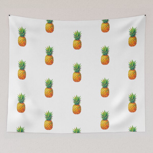 Item preview, Low Poly Pineapple Geometric Fruit Art Vintry Off designed and sold by VintryOff.