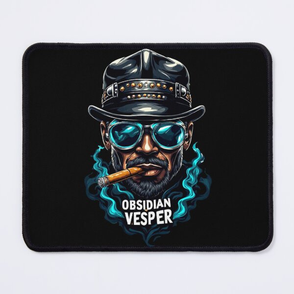 Item preview, Obsidian Vesper Classic - Premium Enamel Rebel Art designed and sold by Shift-Bloom.