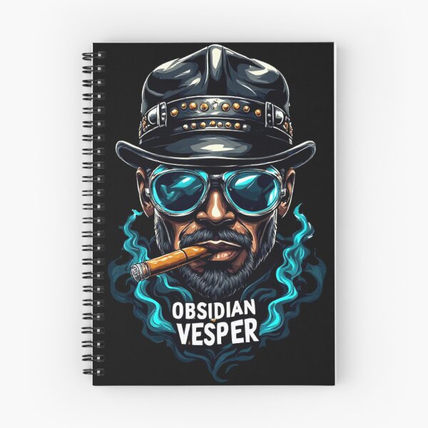 Item preview, Obsidian Vesper Classic - Premium Enamel Rebel Art designed and sold by Shift-Bloom.