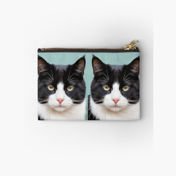 Item preview, Animals - Bicolor Cat, Modern Portrait with Amber Gaze designed and sold by DoodyPets.