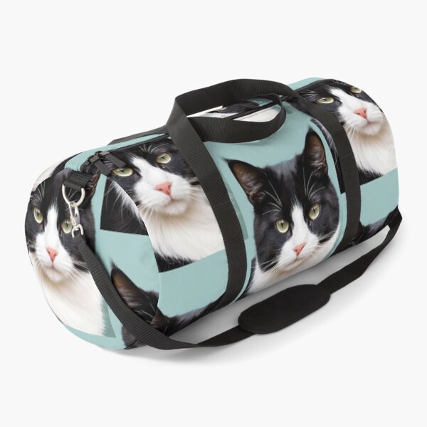 Item preview, Animals - Bicolor Cat, Modern Portrait with Amber Gaze designed and sold by DoodyPets.