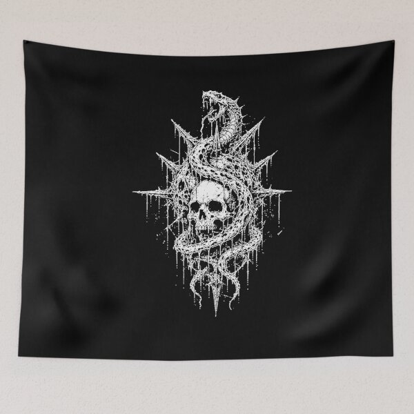 Item preview, SERPENT OF DEATH SKULL designed and sold by jofarakuna49.
