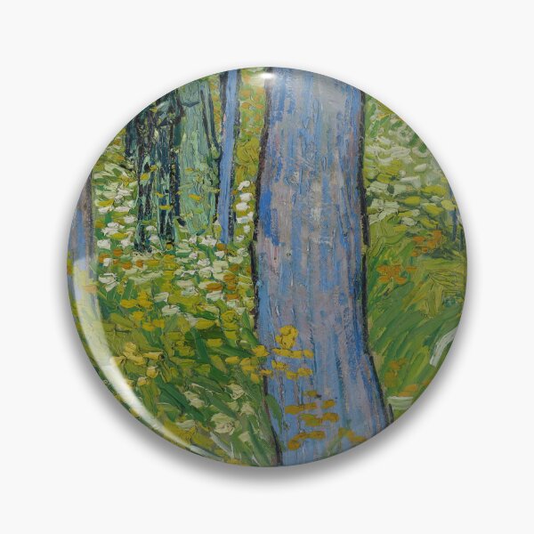 Item preview, Couple Walking Through Wooded Forest designed and sold by artofuniverse.