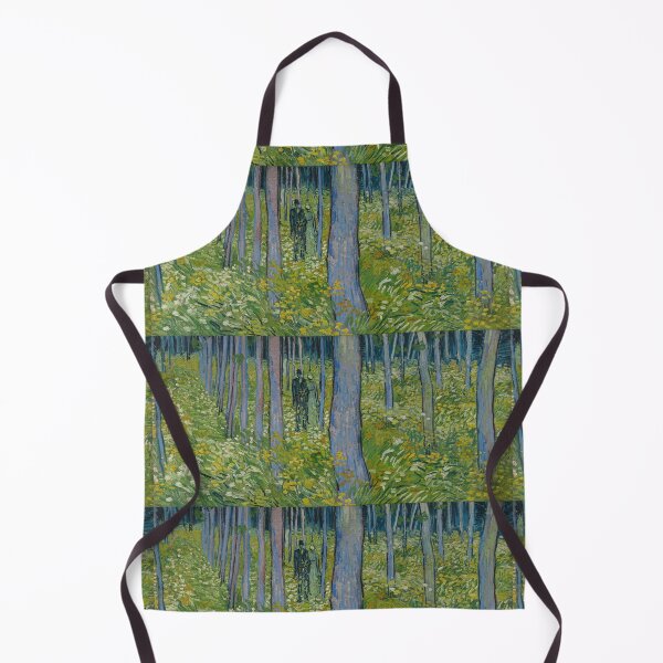 Item preview, Couple Walking Through Wooded Forest designed and sold by artofuniverse.
