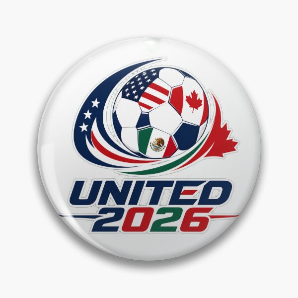 Item preview, UNITED 2026 World Cup USA Canada Mexico Soccer T-Shirt designed and sold by Ahmed Nedji.