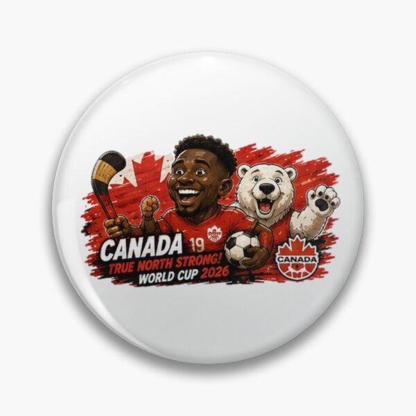 Item preview, Canada True North Strong World Cup 2026 designed and sold by Pixanova.