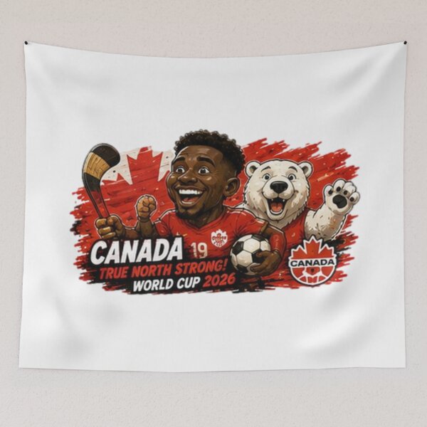 Item preview, Canada True North Strong World Cup 2026 designed and sold by Pixanova.