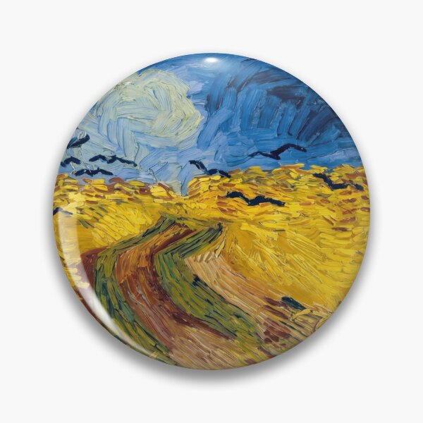 Item preview, Wheatfield With Crows Over Golden Field designed and sold by artofuniverse.