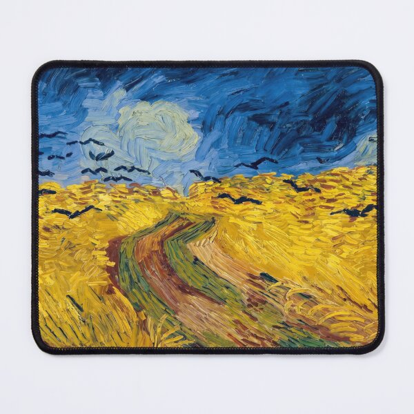Item preview, Wheatfield With Crows Over Golden Field designed and sold by artofuniverse.