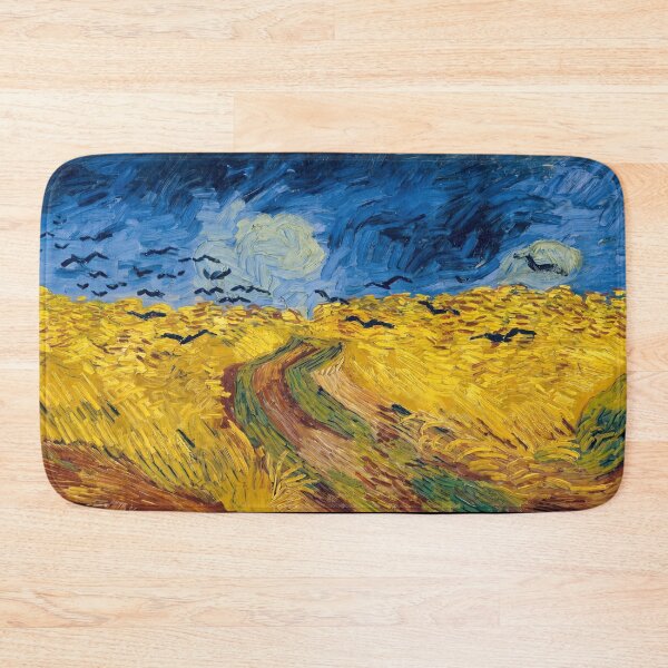 Item preview, Wheatfield With Crows Over Golden Field designed and sold by artofuniverse.