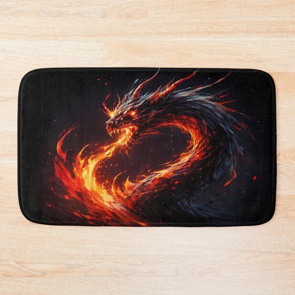 Item preview, Fiery Dragon in Dark Smoke designed and sold by cuprum.