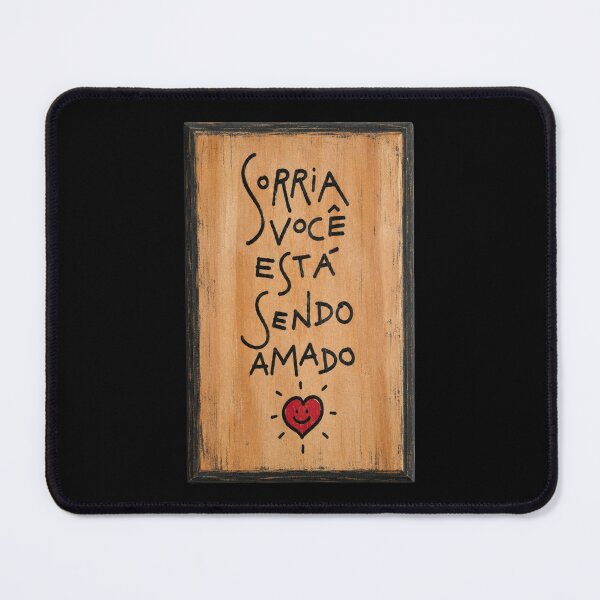 Item preview, Sorria Você Está Sendo Amado designed and sold by Sketch-Shack.
